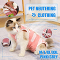 Pet Neutering Recovery Suit for Cats and Dogs - Pink, Large (Chest 38 cm, Back 30 cm) - view 2