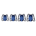 Pet Outdoor Backpack for Cats and Dogs, Breathable Mesh - Blue, Size L (38 x 25 cm) - view 3