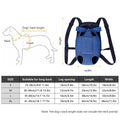 Pet Outdoor Backpack for Cats and Dogs, Breathable Mesh - Blue, Size L (38 x 25 cm) - view 4
