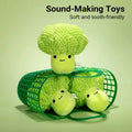 Pet Plush Squeaky Chew Toy - Broccoli - view 5