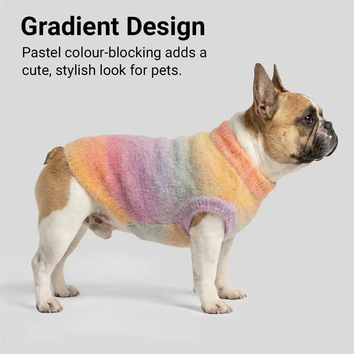 Pet Sleeveless Warm Thermal Sweater for Dogs and Cats - Size L (Chest 29 cm) - view 5