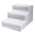 Pet Stairs with Plush Cover, 3 Steps, 45 x 35 x 30 cm - view 2