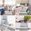 Pet Stairs with Plush Cover, 3 Steps, 45 x 35 x 30 cm - view 5