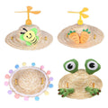 Pet Straw Hat for Cats and Dogs - Frog, Medium (Outer Diameter 16 cm) - view 3