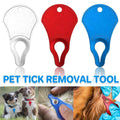 Pet Tick Removal Tool for Dogs and Cats - Blue - view 2