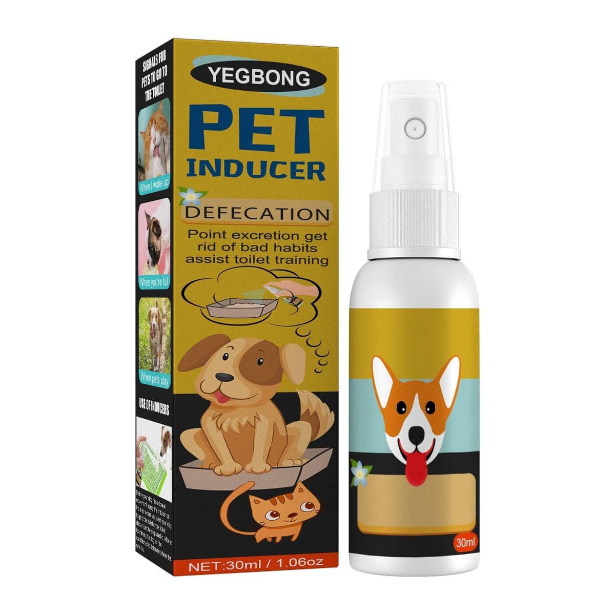 Pet Toilet Training Spray for Dogs and Cats, 30ml - view 2