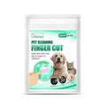 Pet Tooth Cleaning Finger Cots for Cats and Dogs - Pack of 20 - view 2