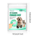 Pet Tooth Cleaning Finger Cots for Cats and Dogs - Pack of 20 - view 3