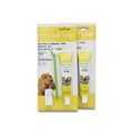 Pet Toothpaste and Toothbrush Set for Dogs and Cats, Beef Flavour - view 2