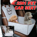 Pet Travel Mat for Dogs and Cats - Waterproof Nonslip Felt Car Co-Pilot Seat Protector