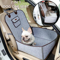 Pet Travel Mat for Dogs and Cats - Waterproof Nonslip Felt Car Co-Pilot Seat Protector - view 4
