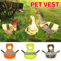Pet Vest for Chickens Ducks and Geese Reflective Safety Clothing - Camouflage - view 2