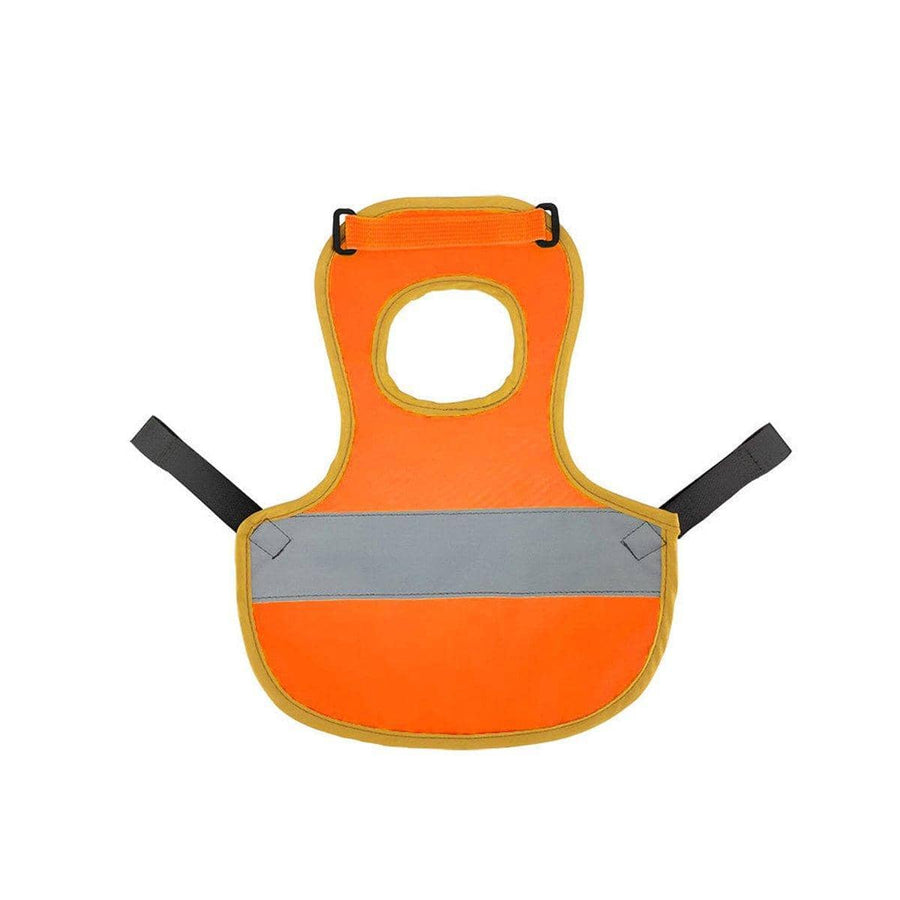 Pet Vest for Chickens Ducks and Geese Reflective Safety Clothing - Orange