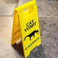 Pet Vomit Warning Signs in Resin, Pack of 2 - Dog - view 5