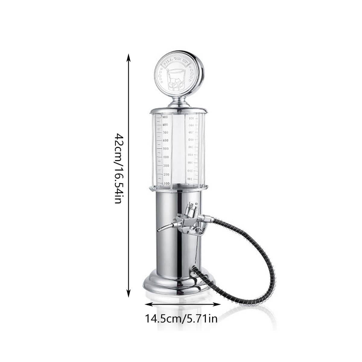 Petrol Pump Style Wine Dispenser, 1 Litre - Double Head - view 4