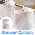 PEVA Shower Curtain - Clear, 180 x 200cm - view 2