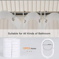 PEVA Shower Curtain - Clear, 180 x 200cm - view 5