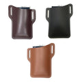 Phone Belt Pouch in Faux Leather, 16.8 x 13.4 cm - Black - view 3
