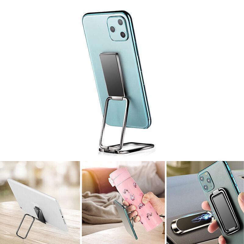 Phone Ring Grip Holder and Stand for Smartphones - Gold - view 4