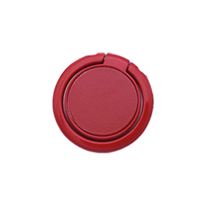 Phone Ring Holder Bracket with 360 Degree Rotation - Red