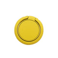 Phone Ring Holder Bracket with 360 Degree Rotation - Yellow