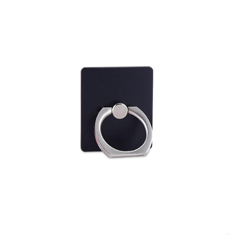 Phone Ring Holder Stand Grip, 360 Degree Rotation - Black