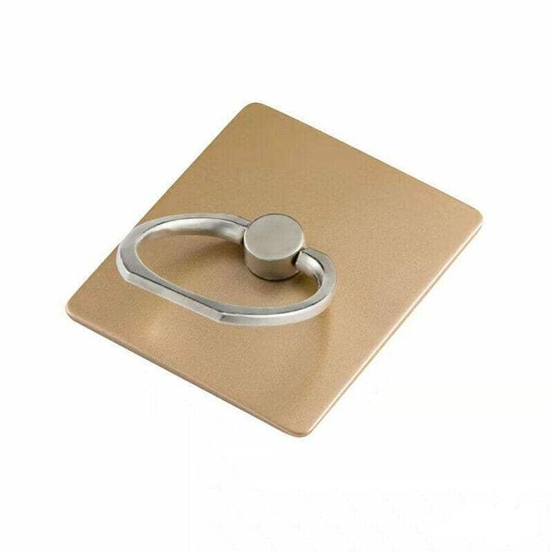 Phone Ring Holder Stand Grip, 360 Degree Rotation - Gold