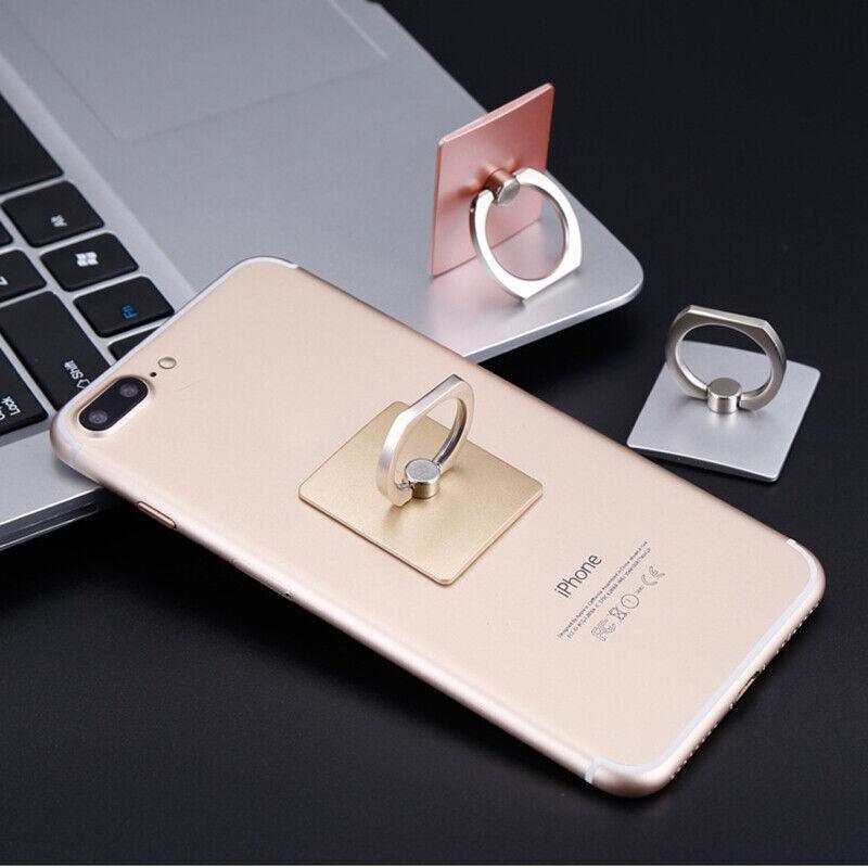 Phone Ring Holder Stand Grip, 360 Degree Rotation - Silver - view 5