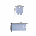 Phone Stand Silicone Mould Set, 21.5 x 10 cm and 10 x 12 cm, Pack of 2 - view 3