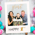 Photo Booth Props Paper Picture Frame - Happy 60th, 68 x 48 cm - view 3