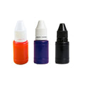 Photosensitive Stamp Ink Refill Bottles 10ml, 20 Pack - Blue - view 3