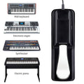 Piano Sustain Pedal for Digital Keyboards, Black - view 5