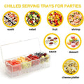 Picnic Ice Box Food Storage Container - 5 Removable Compartments - view 5