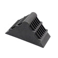 Picture Frame Corner Protectors, Pack of 50 - Black Stepped Ribbed, Style 2