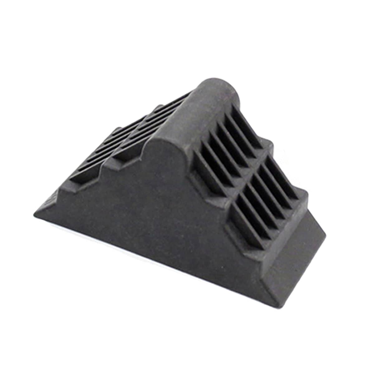 Picture Frame Corner Protectors, Pack of 50 - Black Stepped Ribbed, Style 2