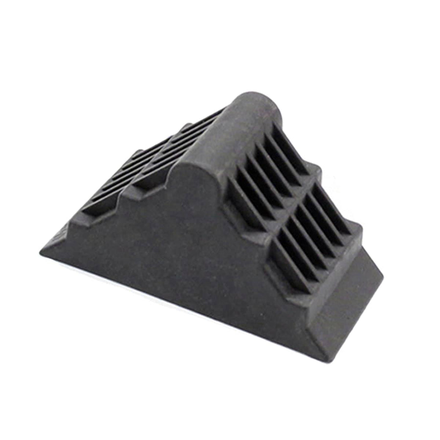 Picture Frame Corner Protectors, Pack of 50 - Black Stepped Ribbed, Style 2