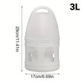 Pigeon Drinker 3 Litre White Plastic Bird Water Dispenser with Handle - view 3
