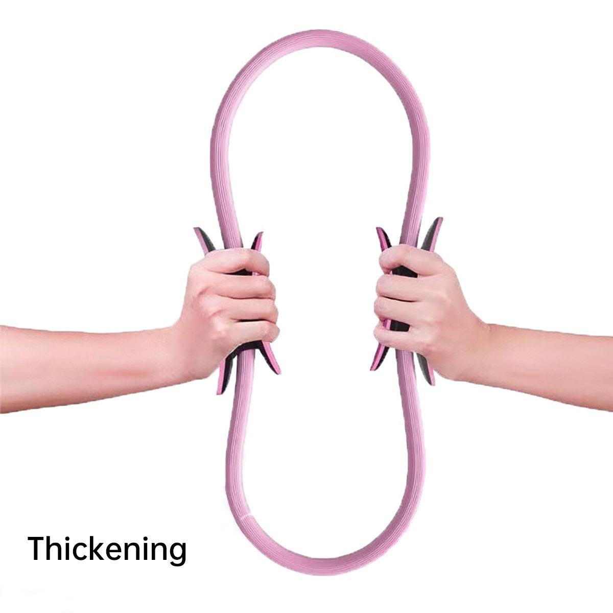 Pilates Ring with Moderate Resistance and Padded Handles - Green - view 12