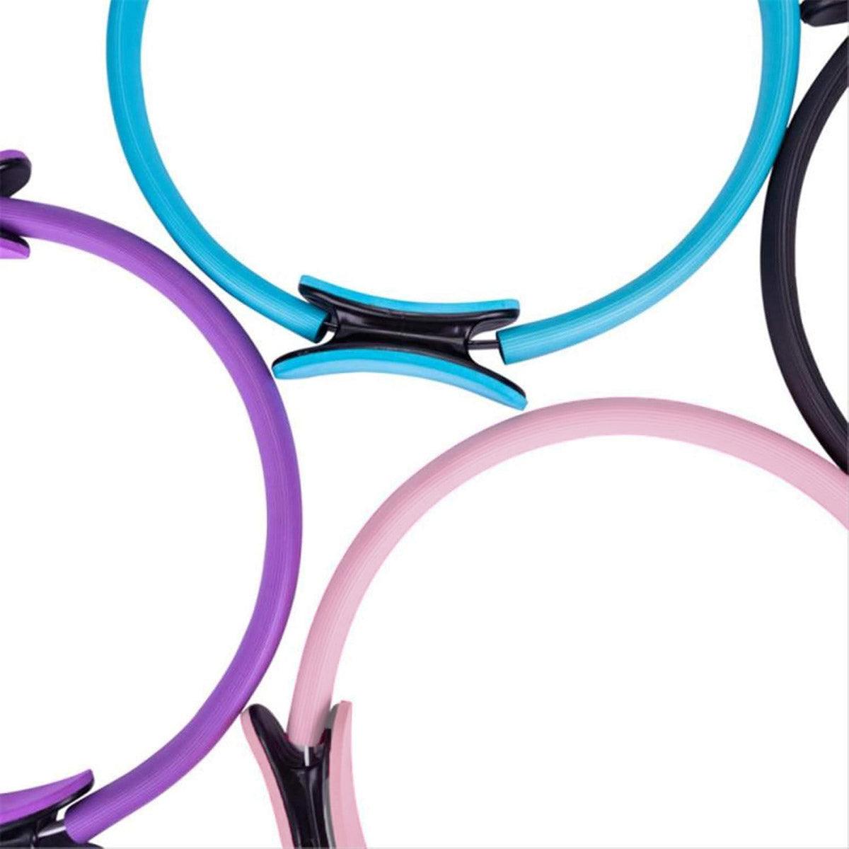 Pilates Ring with Moderate Resistance and Padded Handles - Green - view 13