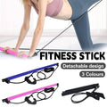 Pilates Stick Multi Functional Fitness Stick Elastic Training Rope - Pink - view 2