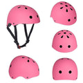Pink Bike and Skate Helmet for Young Riders - Size L (Head 58-61 cm)