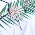 Pink Castle Cake Topper with Silver Happy Birthday Sticker - 1 Piece - view 5