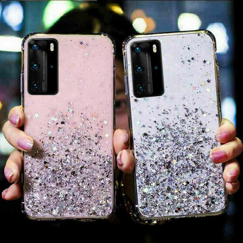 Pink Glitter Shockproof Soft Phone Case for Samsung Galaxy S21 - view 5