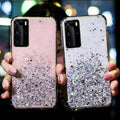 Pink Glitter Shockproof Soft Phone Case for Samsung Galaxy S21 Plus - view 5