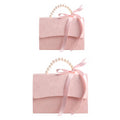 Pink Pearl Handle Candy Gift Box, Pack of 20 Wedding Favour Boxes - Large 13 x 8.5 x 7.5 cm - view 3