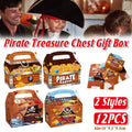Pirate Treasure Chest Candy Gift Boxes, Pack of 12 Party Favour Supplies