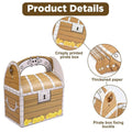 Pirate Treasure Chest Party Favour Boxes with Handle, 50 Pack - view 4
