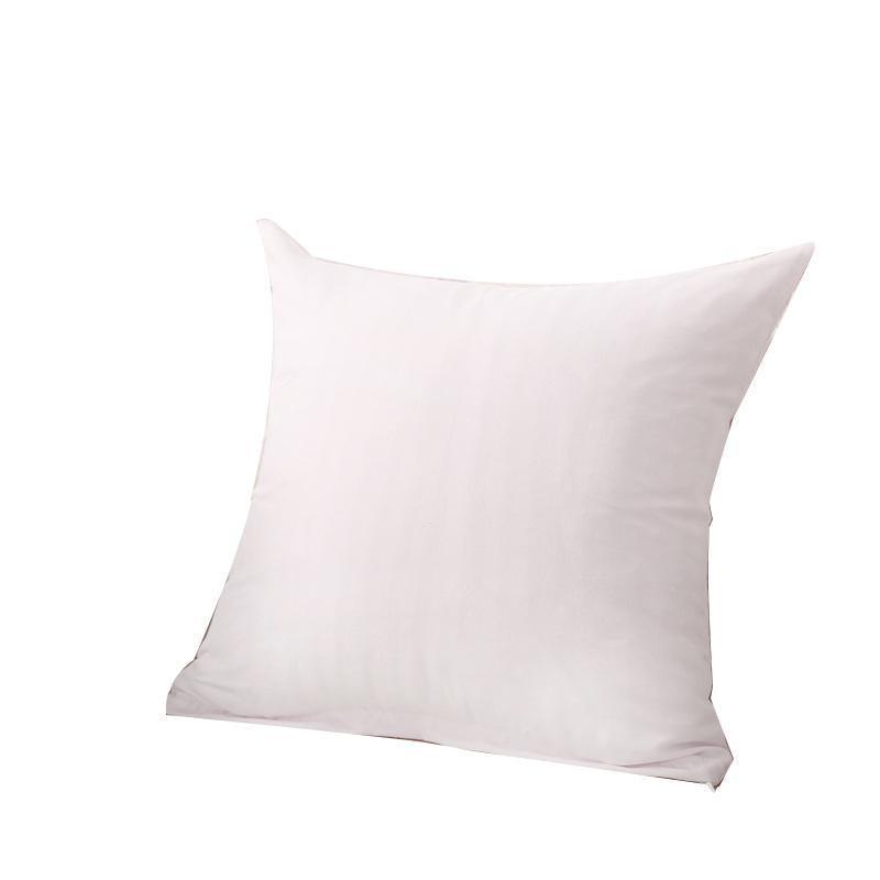 Plain Cushion Cover, Polyester Pillow Case - Large 50cm x 50cm, White