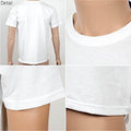 Plain Heavy Cotton T-Shirt - Navy, Size 4XL (Chest 122 cm) - view 3
