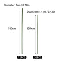 Plant Support Stakes for Climbing Plants - 180 x 2 cm, Pack of 12 - view 4